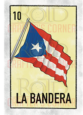 DTF Screen Print Image - 10 La Bandera
